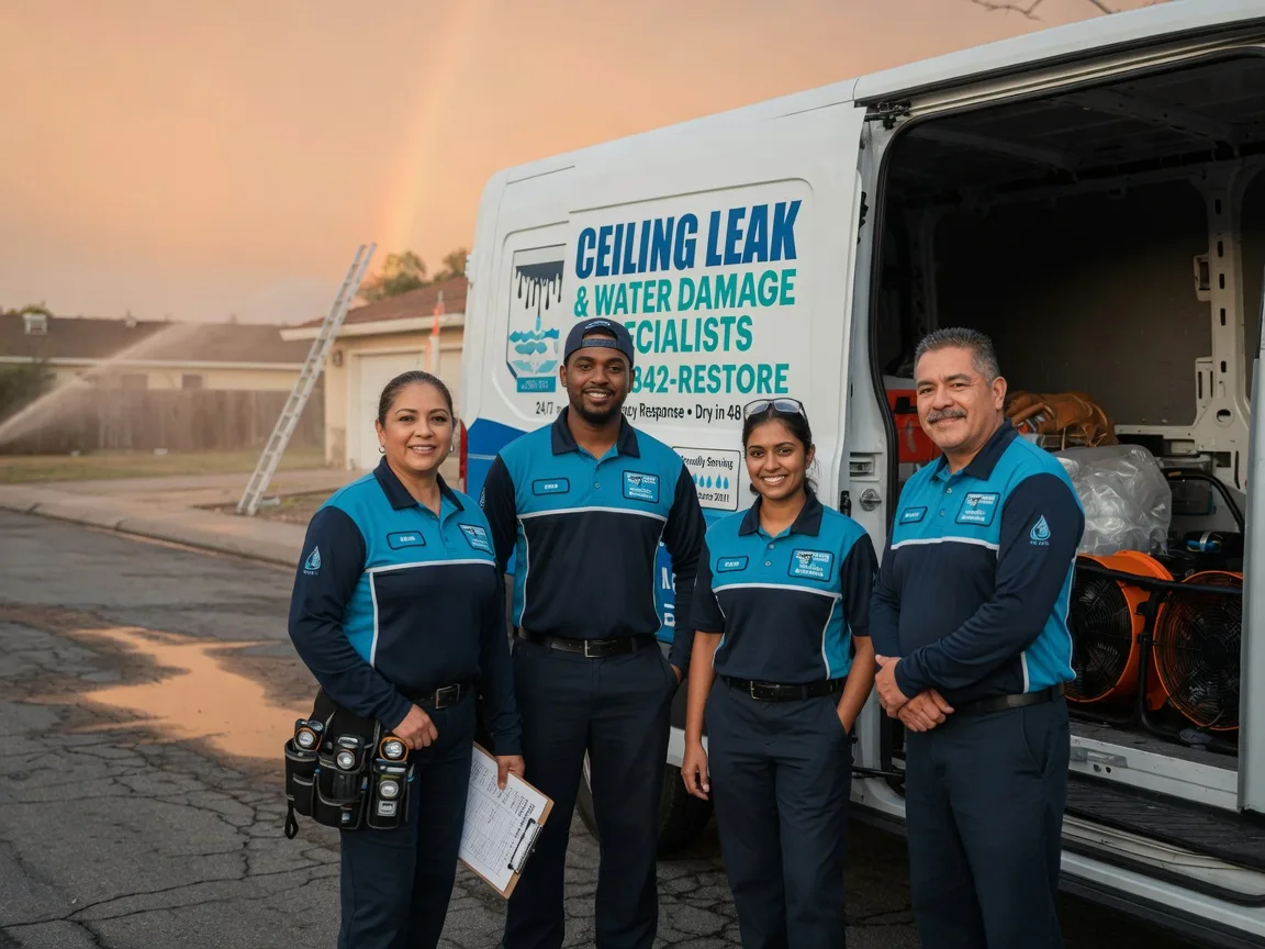 Ceiling Leak Cleanup company in Myra, TX