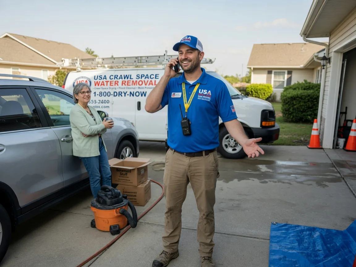 Crawl Space Water Removal Myra, TX FAQs